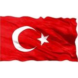 Brf Store Prime Bez Türk Bayrağı 100X150 cm - Siyah