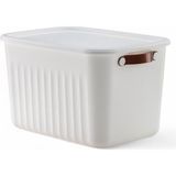 Brf Store Prime Deconox 1 Adet Düzenleyici Kapaklı Kutu, Dekoratif Saklama Kutusu, Organizer (35CM*25CM*22CM) - Siyah