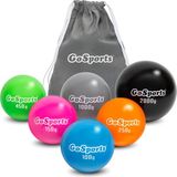 Brf Store Prime Gosports Plyometrik Ağırlıklı Toplar Beyzbol ve Softbol Antrenmanı Için 6'lı Paket - Güç ve Me - Siyah