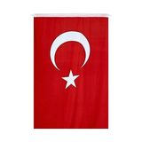 Brf Store Prime Tvet Türk Bayrağı 150CM x 225 cm T37848 - Siyah