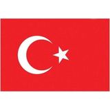 Brf Store Prime Zc Bayrak Türk Bayrağı 70X105 Alpaka Kumaş Yüksek Kalite Fabrikasyon Baskı - Siyah
