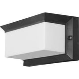 Brf Store Sepetium Bahçe Aydınlatması LED Işık 25CM E27 Duylu Zita Ultra Şapkalı Bahçe Duvar Aplik Su Geçirmez - Siyah