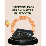 Brf Store Sepetium Bluetooth 5.0 Motosiklet Kask Kulaklık Eller Serbest ve Müzik Özellikli - Siyah
