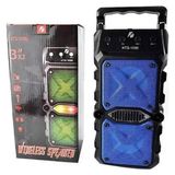 Brf Store Sepetium Bluetooth Hoparlör Yüksek Ses Kaliteli Büyük Boy Çift Çıkışlı Ses Bombası - Siyah