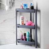 Brf Store Sepetium Deconox 3 Katlı Üçgen Köşe Rafı | Banyo, Mutfak ve Kiler Için Yer Tasarruflu Organizer | Ço