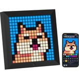 Brf Store Sepetium Divoom Pixoo - 16X16 LED Ekranlı Pixel Art Dijital Resim Çerçevesi App Kontrolü - Oyun Odas - Siyah