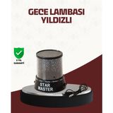 Brf Store Sepetium Galaxy Efektli LED Projektör Taşınabilir Yıldız Gece Lambası