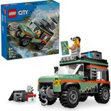 Brf Store Sepetium LEGO City 4x4 Arazi Dağ Arabası 60447-6 Yaş ve Üzeri Çocuklar Için Yaratıcı Oyuncak Yapım S - Siyah