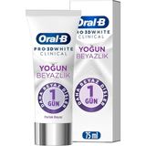 Brf Store Sepetium Oral-B Pro 3D White Clinical Yoğun Beyazlık Parlak Beyaz Diş Macunu 75 ml - Siyah