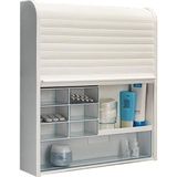 Brf Store Sepetium Primanova 092 Panjurlu Çok Amaçlı Kilitli Ecza ve Banyo Dolabı - Siyah