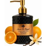 Brf Store Sepetium Savon De Royal Luxury Vegan Sıvı Sabun Black Pearl 500 Ml, Portakal, Vanilya - Siyah
