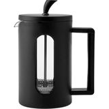 Brf Store Shopandenjoy Karaca Leya Kaşık Hediyeli Borosilikat Cam French Press 600 ml - Siyah