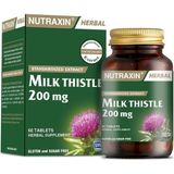 Brf Store Shopletsell Nutraxin Herbal Milk Thistle 60 Tablet Takviye Edici Gıda