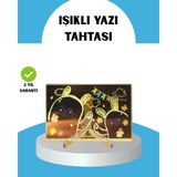 Brf Store Shopletsell Silinebilir LED Mesaj Tahtası 7 Renkli Kalem Dahil - Siyah