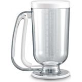Brf Store Sidelyasell 5DM-900 ml Pratik Kolay Hamur Akıtma Pankek Yapma Aparatı Sürahisi - Siyah