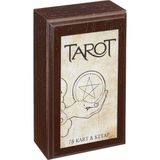 Brf Store Sidelyasell Tarot 78 Kart ve Kitap (Ahşap Kutulu): 78 Kart ve Tarot Kitabı