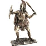 Brf Store Sidelyasell Veronese Design 8 1/8 "uzun Theseus Atina Yunan Kahramanı Soğuk Döküm Bronz Reçine Heyke - Siyah