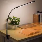 Brf Store Su Store Coverzone LED Masa Lambası – 12W USB Güç Girişli, Esnek Kol, Klipsli Tasarım, 3 Renk Sıcakl - Siyah