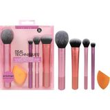 Brf Store Veltrolab Real Technıques Everyday Essentials Makyaj Fırçası, Yüz Için Komple Set (Yüz Süngeri, Yüz, - Siyah