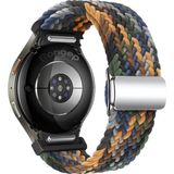 Brf Store Veltrolab Rongep Yeni Nesil Bağlantı Örgü Loop 20MM Kordon Samsung ile Uyumlu Galaxy Watch 7/6/5/4 S - Siyah