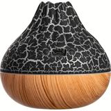 Brf Store Yavuzsell Busstier Santorini Ultrasonik Hava Nemlendirici 7 Renk LED Işıklı Aromaterapi Buhar Makine - Siyah