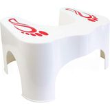 Brf Store Yavuzsell Decobella Klozet Taburesi, 44 x 21 x 31 Cm, Beyaz - Siyah