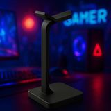 Brf Store Yavuzsell Gamer Kulaklık Standı - Dekoratif Kulaklık Tutucu 24CM - Siyah