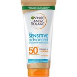 Brf Store Yavuzsell Garnier Ambre Solaire Sensitive Advanced Hipoalerjenik Güneş Koruyucu Süt SPF50+ 175ML