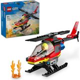 Brf Store Yavuzsell LEGO City Itfaiye Kurtarma Helikopteri 60411-5 Yaş ve Üzeri Çocuklar Için Pilot Minifigürü - Siyah
