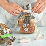 Brf Store Yavuzsell Poşet Klipsi, Pratik Poşet Klipsi, Paket, Ambalaj, Torba, Çanta Kapatıcı Plastik Kilidi, M - Siyah
