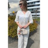 BRGCLOTHING İTHAL İPEK DEYAYLI DANTEL BLUZ