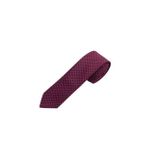 Brianze 5 Cm Lacivert Kırmızı Desenli Slim Kravat