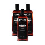 Brickell 3x237 ML Anti White Erkeklere Beyazlaşmış Saç Sakal Şampuanı