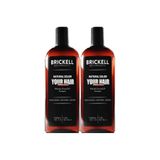 Brickell Erkeklere Anti White 2x237 ML Beyazlamış Saç Sakal Şampuanı