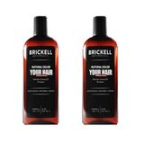 Brickell Saç Sakal Beyazlık Giderci ve Renklendirici 2x237 ML Şampuan