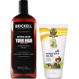 Brickell Saç Sakal Ton Şampuanı + Ibn-I Sina Kuyruk Yağlı Bal Özlü Bay Bayan Yüzkremi 50ML - 1li