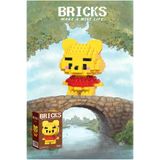 Bricks make a wise life Bricks Winnie the Pooh Yapboz 3D Puzzle Yapı Oyuncak