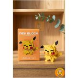 Bricks Pikaçu Karakter Figürü 3D Yapboz Puzzle Yapı Oyuncakları