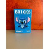 Bricks Pulvento Stitch Figürlü Yapı Oyuncakları C1035 Stitch Mini Figür
