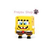 Bricks Sünger Bob Yapı Oyuncak – Eğlenceli Sünger Bob Karakter Yapı Oyuncağı