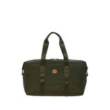 Brics Bagaj X-Bag Seyahat Spor Çantası Holdall (18 İnç, Zeytin)