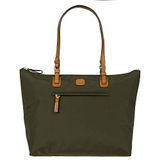 Bric's Kadın x-Travel 2.0 Büyük Sportina Shopper Tote Çanta, Zeytin, One Size, X-bag/X-travel 2.0 Large Sportina Shopper Tote Çanta