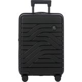 Bric's Milano 8430 Ulisse Körüklü Kabin Boy Valiz 37X55X23/27 cm - Siyah