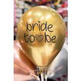Bride Balon Krom Altın 5'li 12 inç