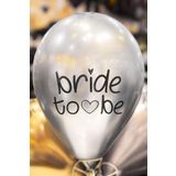 Bride Balon Krom Gümüş 10'lu 12 inç
