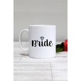 Bride Gelin Hediye Kupa Bardak Beyaz