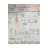 Bride Konuşma Balonu 10 Lu, 546754754754765