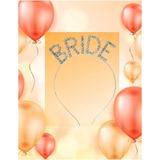 Bride Pırlanta Model Metal Kristal Taşlı Taç Bekarlığa Veda Nedime Tacı