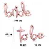Bride To Be Folyo Balon Rose Gold
