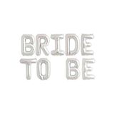 Bride To Be Folyo Balon Seti - 40cm Gümüş